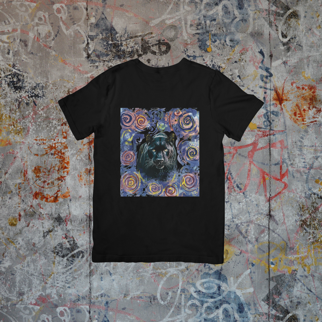 Swirling Panther T-Shirt